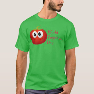 Camiseta del día vegetariano mundial