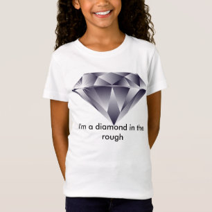 Camiseta del diamante en bruto