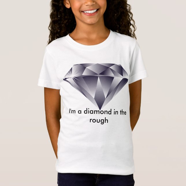 Camiseta del diamante en bruto (Anverso)