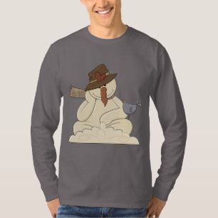 Camiseta del dibujo animado del día de fiesta del