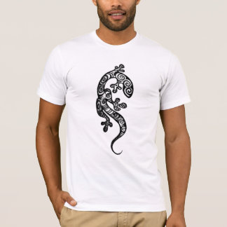 Camiseta del dibujo de la alheña del Gecko de Cyn