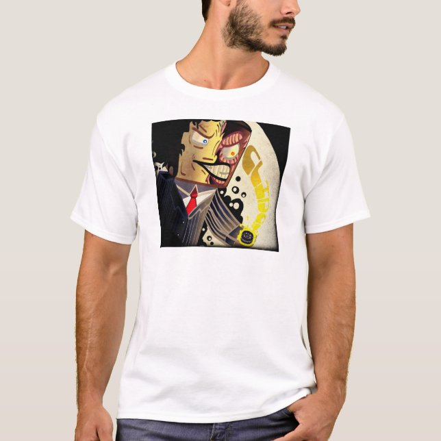 Camiseta del dibujo de la piel (Anverso)
