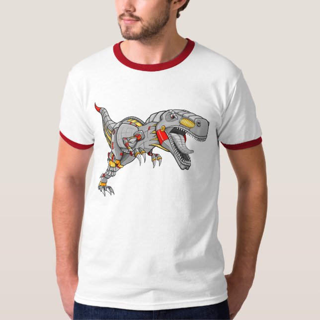 Camiseta del dinosaurio del Tyrannosaurus del (Anverso)