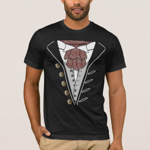 Camiseta del diplomático del pañuelo del smoking
