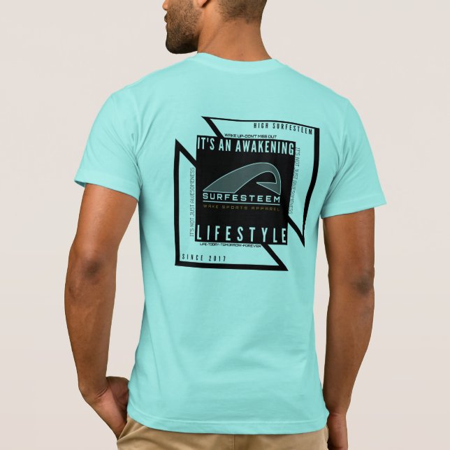 Camiseta del diseñador, marca de (Reverso)