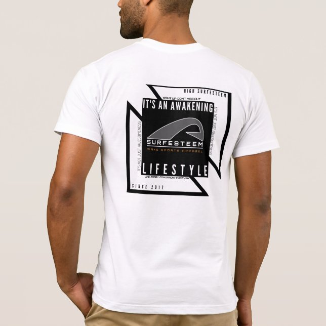 Camiseta del diseñador, marca de (Reverso)