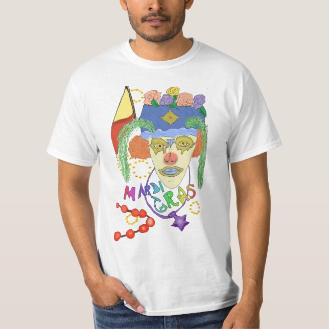 Camiseta del diseño 1 del carnaval (Anverso)