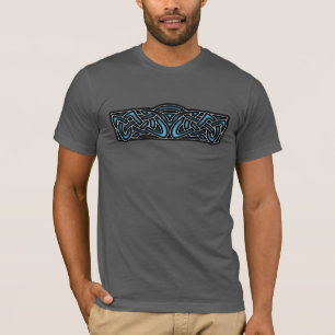 Camiseta del diseño de Knotwork del Celtic del