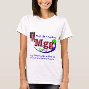 CAMISETA DEL DISEÑO DE MGG (MOJISOLA A ONIFADE)