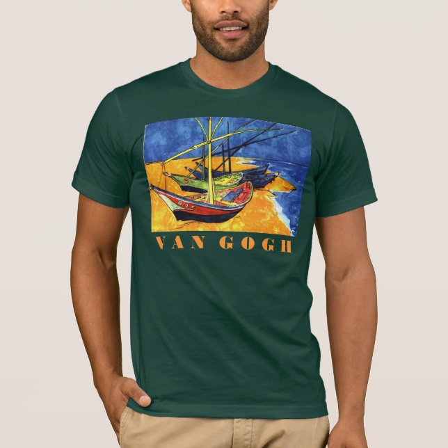 Camiseta del diseño de Van Gogn Art (Anverso)