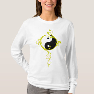 Camiseta del diseño de Yin Yang