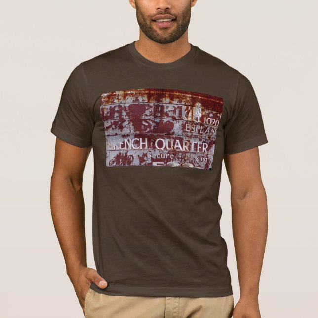 Camiseta del diseño del BARRIO FRANCÉS (Anverso)