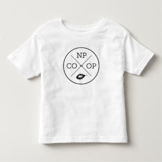Camiseta del diseño del círculo del niño de Pointe