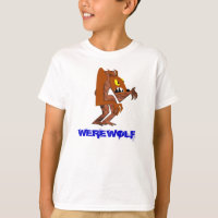 Camiseta del diseño del dibujo animado del hombre
