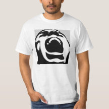 Camiseta del diseño del grito