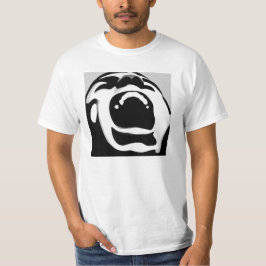 Camiseta del diseño del grito