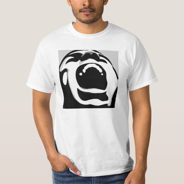 Camiseta del diseño del grito (Anverso)