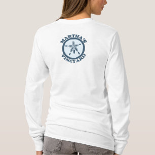 Camiseta Del "diseño dólar de arena" del Martha's Vineyard