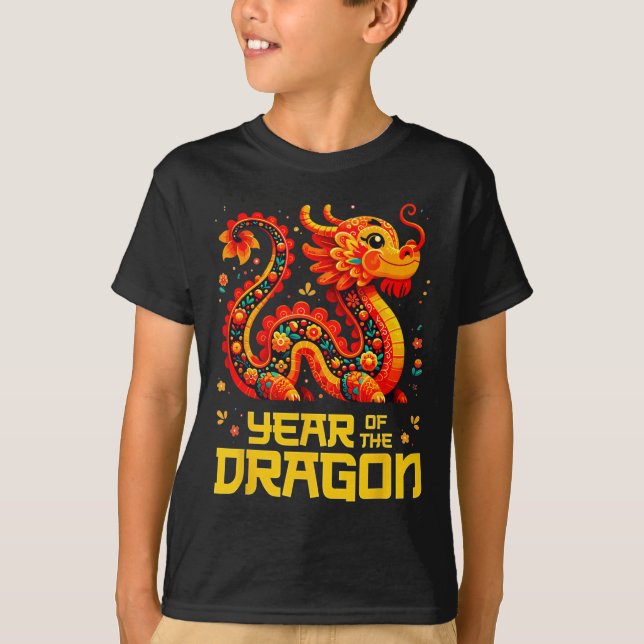 Camiseta Del Dragón 2024 (Anverso)