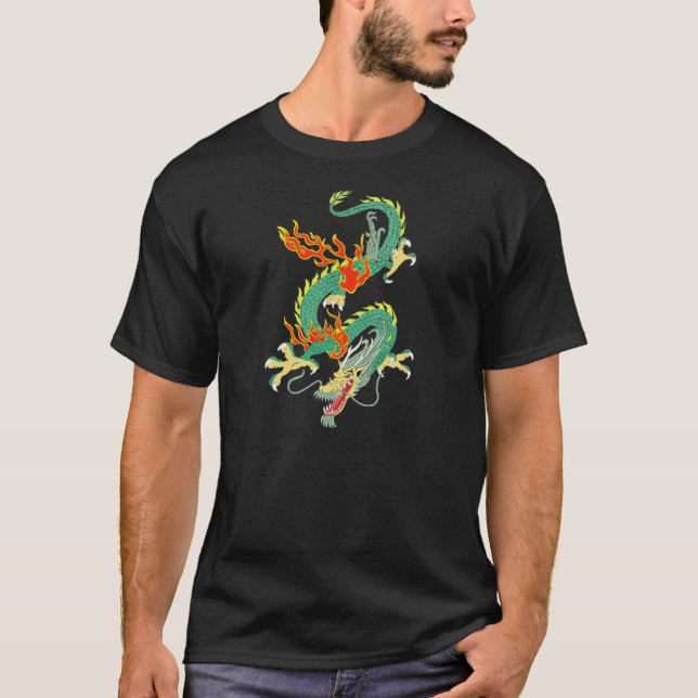 Camiseta del Dragón Chino (Anverso)