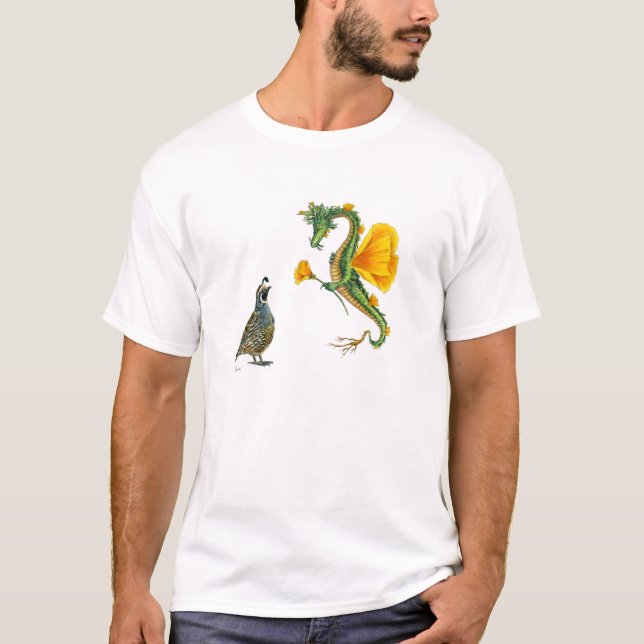 Camiseta del dragón de California (Anverso)