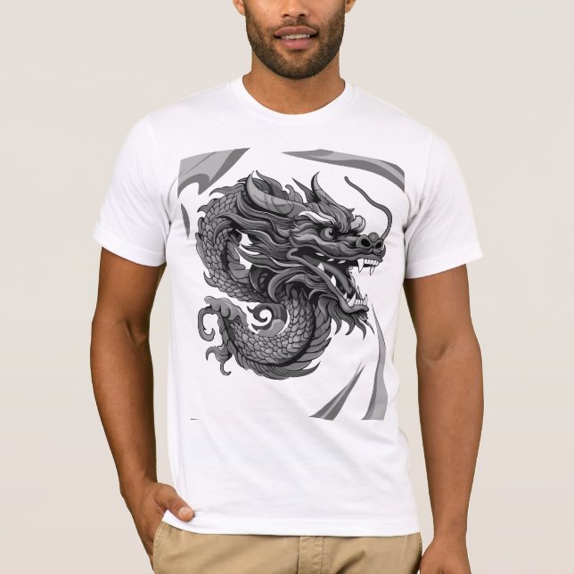 Camiseta del dragón de fuego Dungeons & Dragons -  (Anverso)