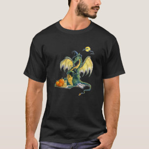 Camiseta del dragón de Halloween