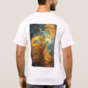 Camiseta del Dragón de Oro chino
