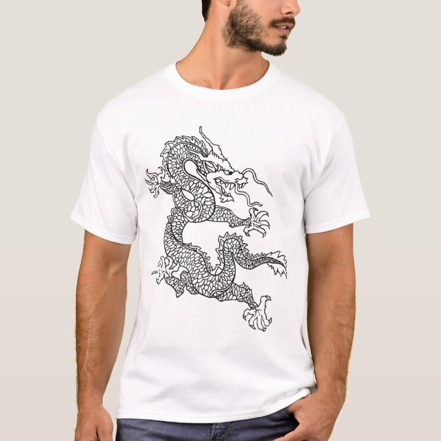 Camiseta del dragón de Techstyles (Anverso)