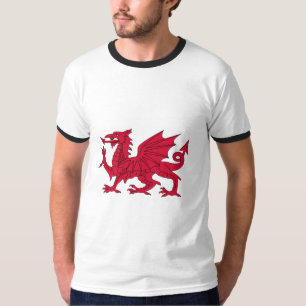 Camiseta del dragón Galés