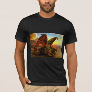 camiseta del dragón monstruo
