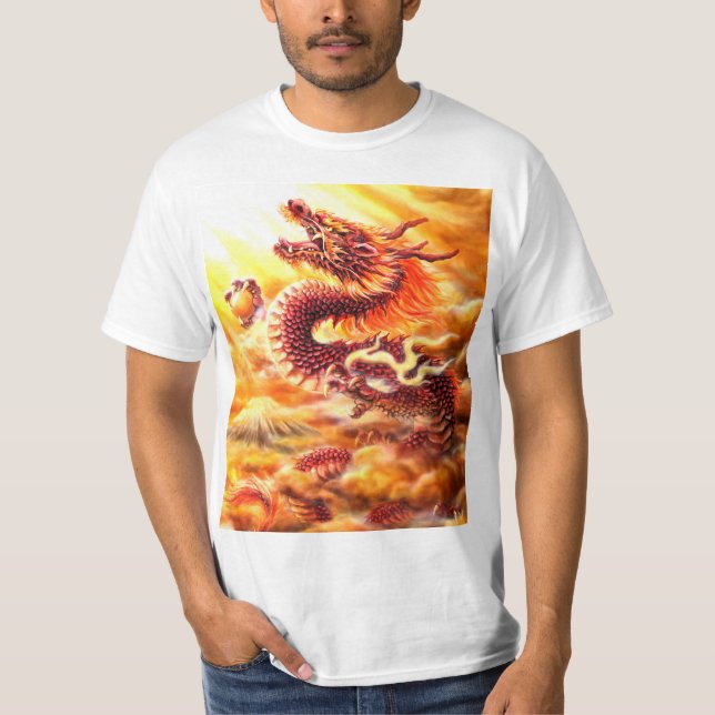 Camiseta del Dragón Rojo (Anverso)