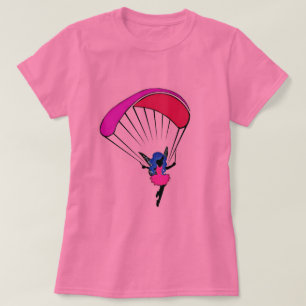 camiseta del duendecillo del paragliding