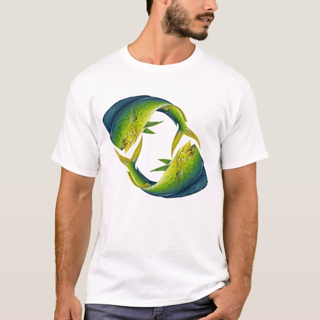 Camiseta del dúo del Dolphinfish (Anverso)