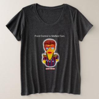 Camiseta del Duque de goma de la estrella del rock