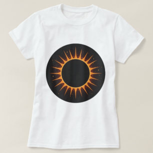 Camiseta del eclipse solar