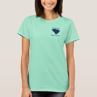 Camiseta del eclipse solar