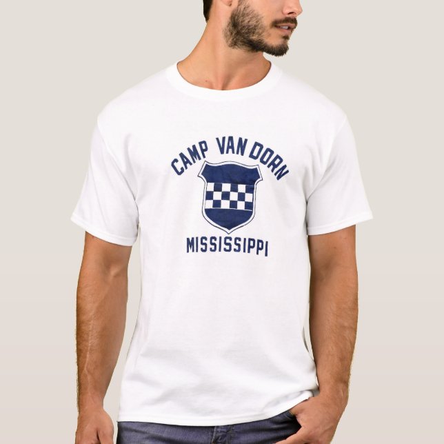 Camiseta del ejército de Camp Van Dorn Mississippi