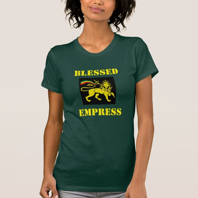 Camiseta del ejército de la mujer de Rasta: (Anverso)