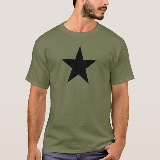 Camiseta del Ejército Verde de la Estrella Negra (Anverso)