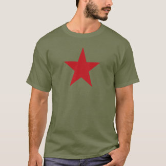 Camiseta del Ejército Verde de la Estrella Roja