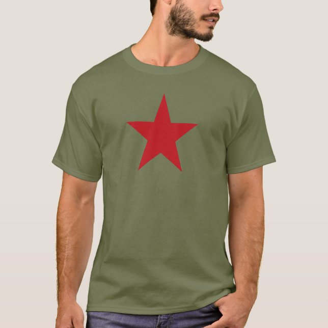 Camiseta del Ejército Verde de la Estrella Roja (Anverso)
