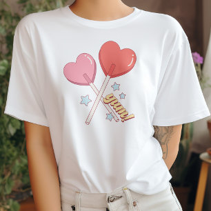 Camiseta del El día de San Valentín del corazón su
