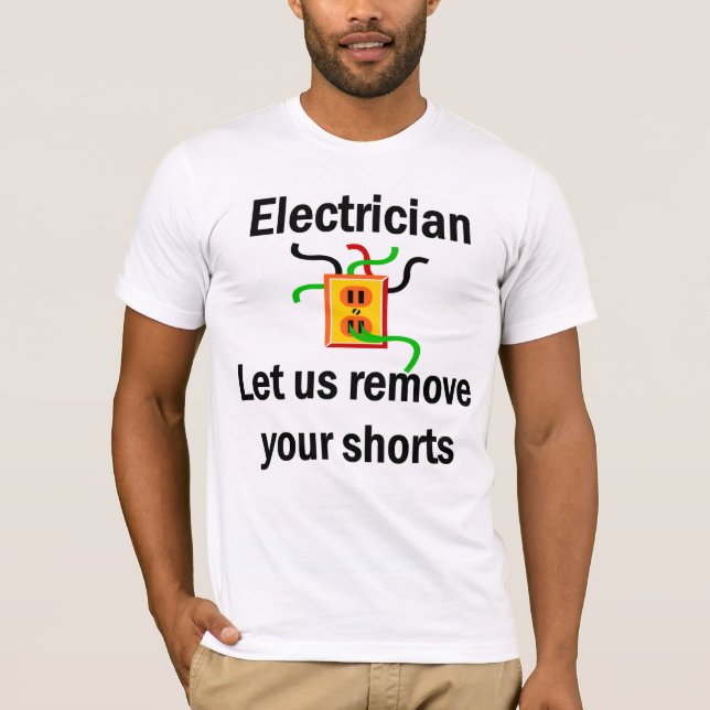 Camiseta del electricista (Anverso)