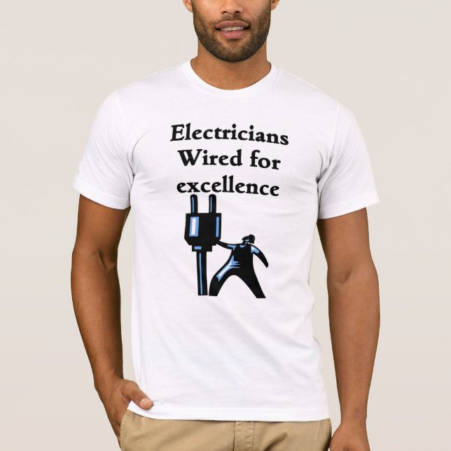 Camiseta del electricista (Anverso)