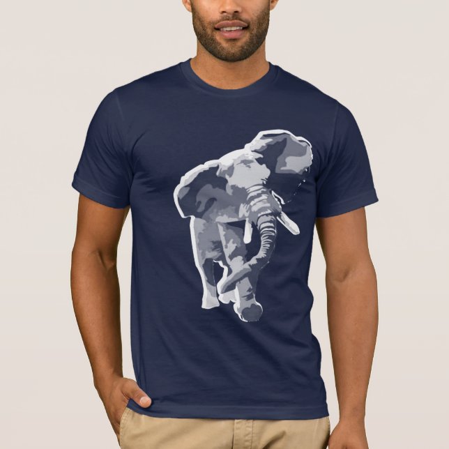camiseta del elefante (Anverso)
