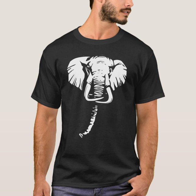 camiseta del elefante (Anverso)
