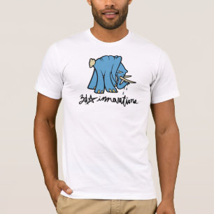 camiseta del elefante 3d