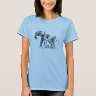 Camiseta del elefante del bebé