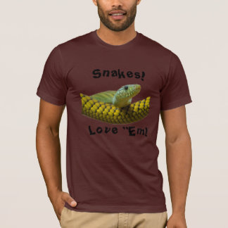 Camiseta del Em del amor de las serpientes I "